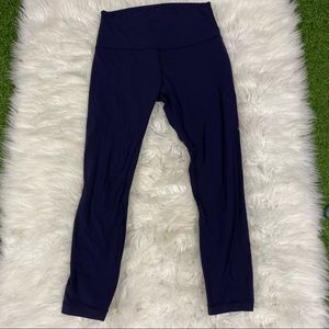 Lululemon High Waisted Crop Leggings